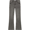 GRUNT Girls GRTexas Low Flare Grey Jeans Flared