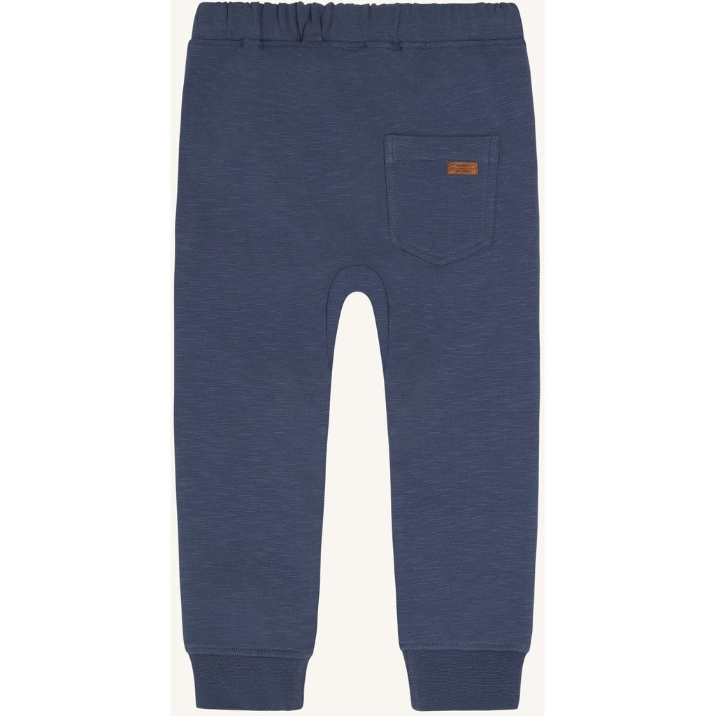 Hust & Claire Boys Jogging Trousers HCGeorge Solid Brushed Vintage Indigo