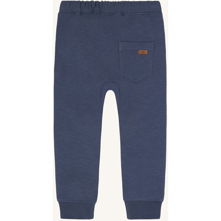 Hust & Claire Boys Jogging Trousers HCGeorge Solid Brushed Vintage Indigo