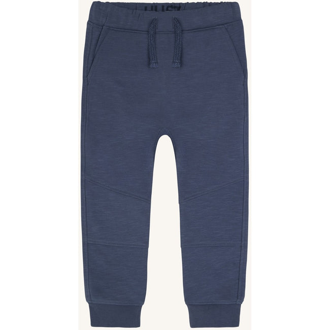Hust & Claire Boys Jogging Trousers HCGeorge Solid Brushed Vintage Indigo