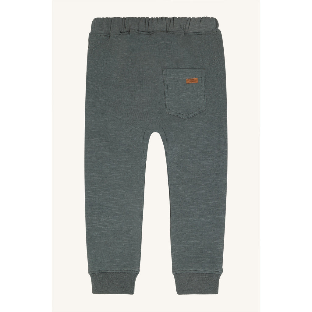 Hust & Claire Boys Jogging Trousers HCGeorge Solid Brushed Balsam Green