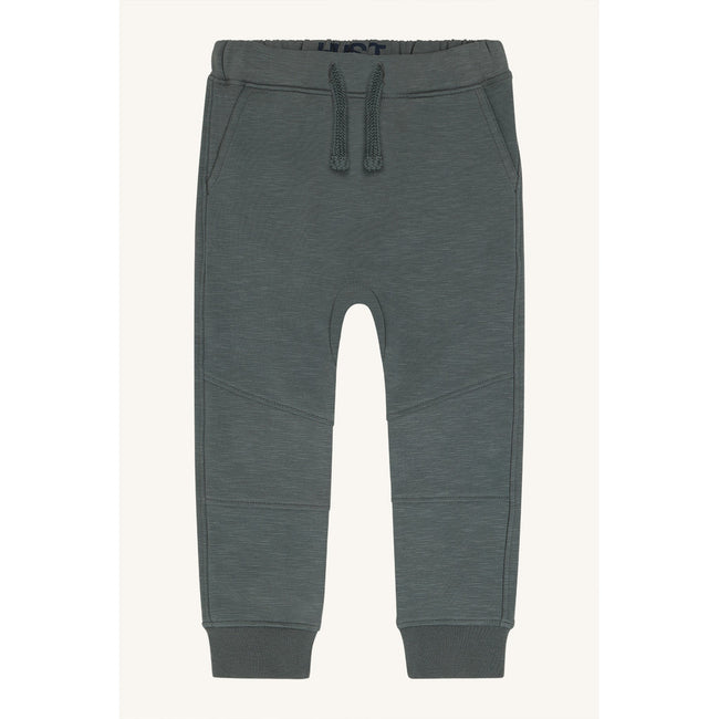 Hust & Claire Boys Jogging Trousers HCGeorge Solid Brushed Balsam Green