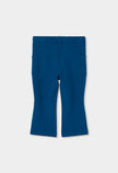 BOBOLI Girls Knit Canvas Trousers -BCI Teal