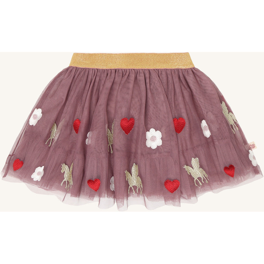 Hust & Claire Girls Skirts HCNinna Unicorn Plum