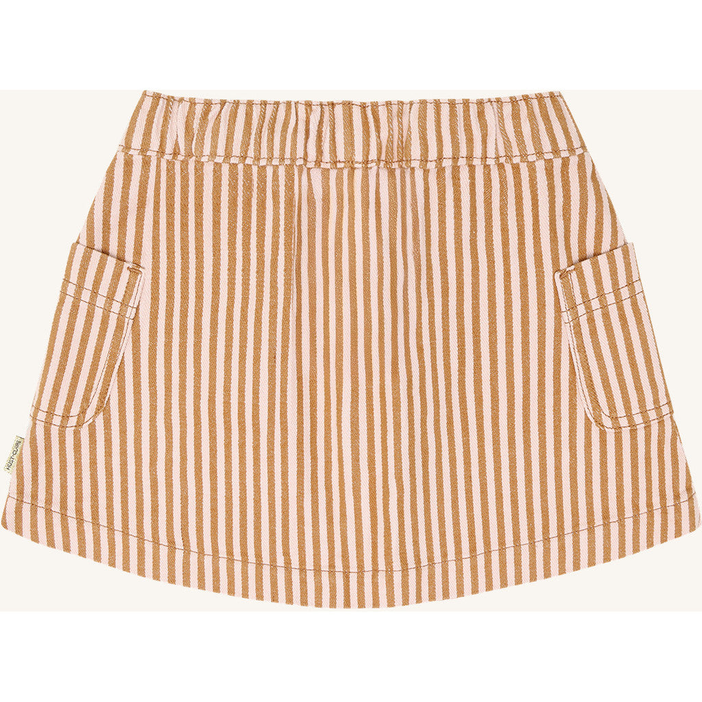 Hust & Claire Girls Skirts HCNanna Stripe Chipmunk