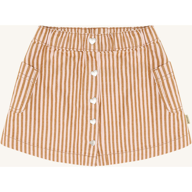 Hust & Claire Girls Skirts HCNanna Stripe Chipmunk