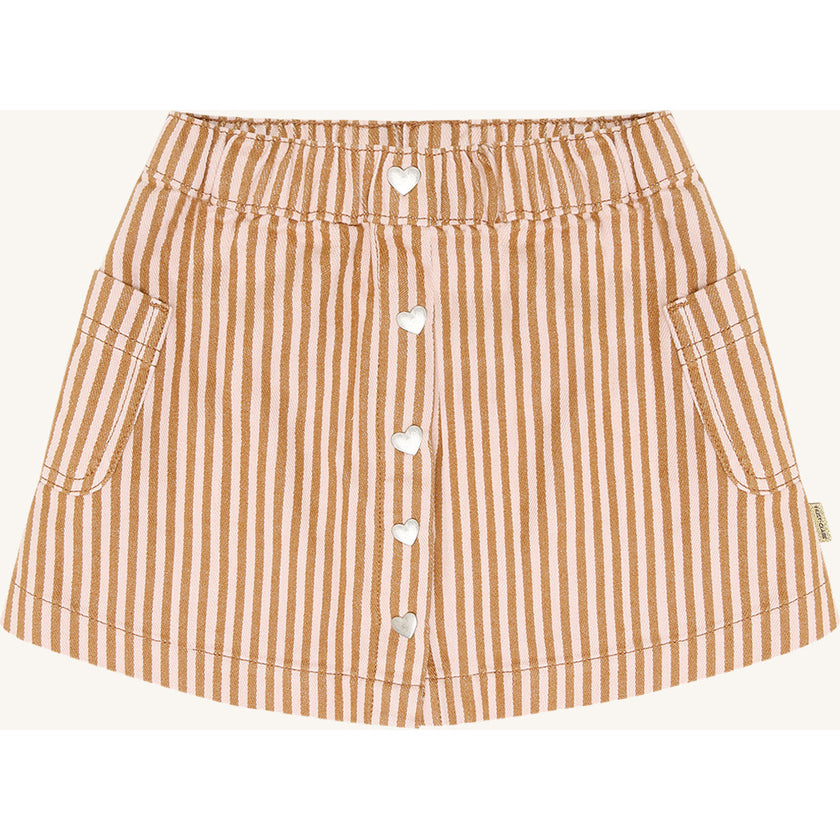 Hust & Claire Girls Skirts HCNanna Stripe Chipmunk