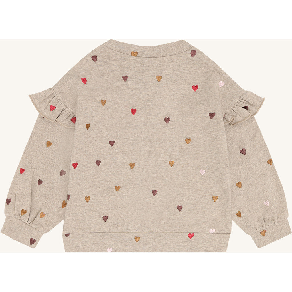 Hust & Claire Girls Sweatshirt HCSicillia  Heartbeat Biscuit
