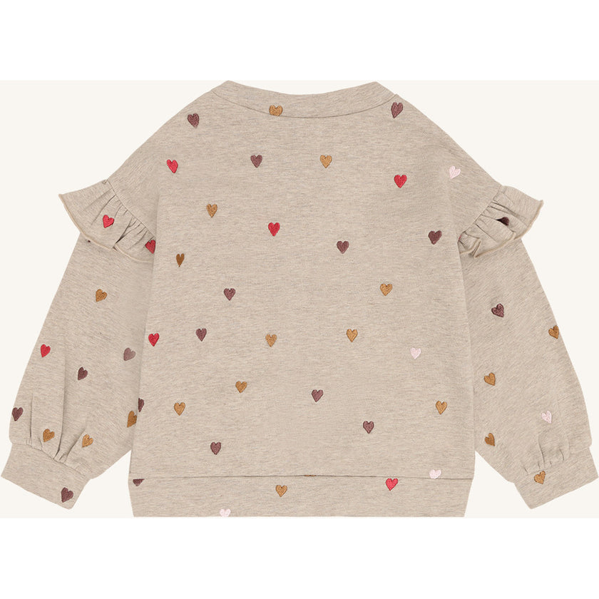 Hust & Claire Girls Sweatshirt HCSicillia  Heartbeat Biscuit