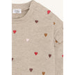 Hust & Claire Girls Sweatshirt HCSicillia  Heartbeat Biscuit