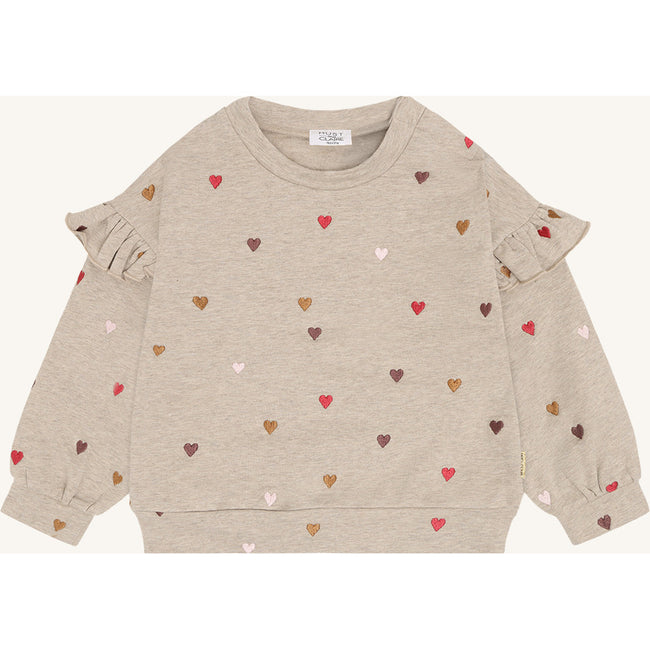 Hust & Claire Girls Sweatshirt HCSicillia  Heartbeat Biscuit