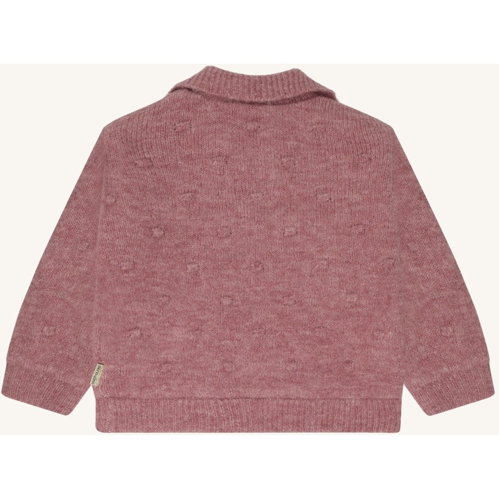 Hust & Claire Girls Knitwear HCEmi Knit  Jacket Heather
