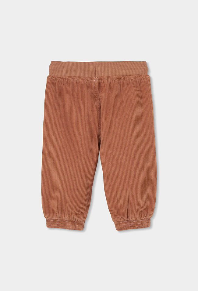 BOBOLI Boys Corduroy Trousers -BCI Cedar