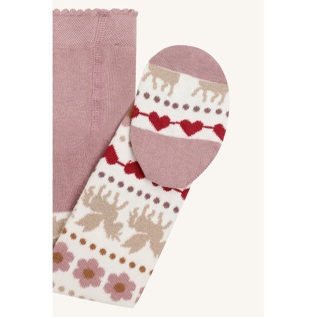Hust & Claire Girls Stockings HCFrankie Unicorn Heather