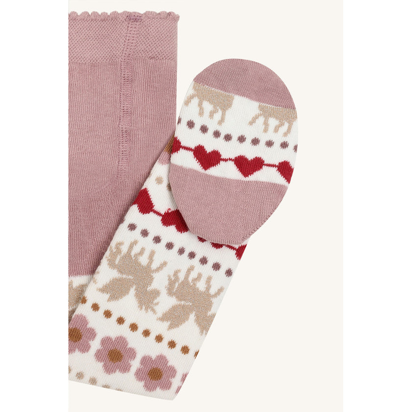 Hust & Claire Girls Stockings HCFrankie Unicorn Heather
