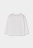 BOBOLI Boys Jersey T-shirt -BCI Off White