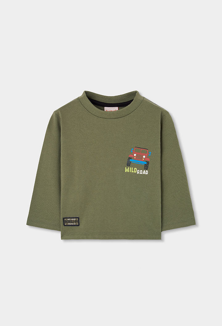 BOBOLI Boys Jersey T-shirt -BCI Ike