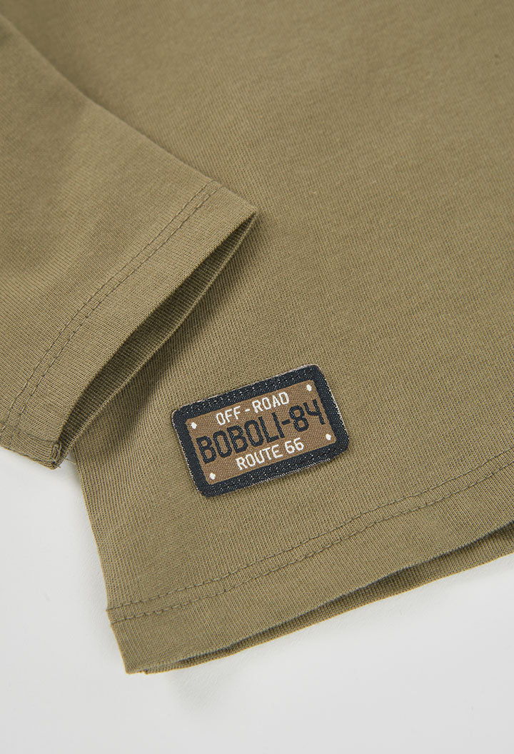 BOBOLI Boys Jersey T-shirt -BCI Ike