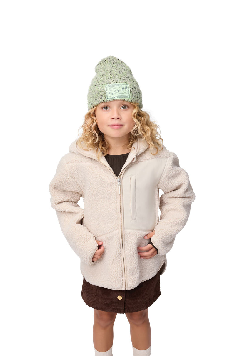 MOLO Uberto Fleece Jacket Soft Powder