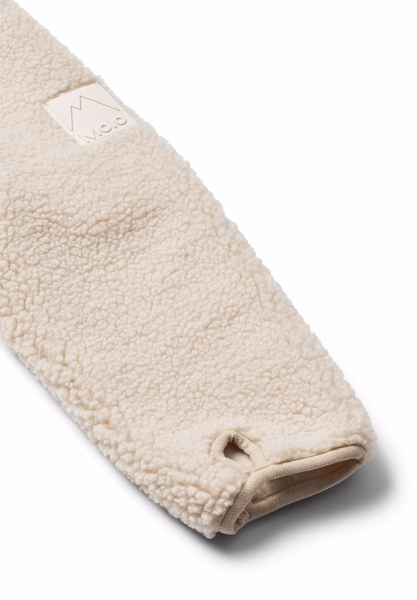 MOLO Uberto Fleece Jacket Soft Powder