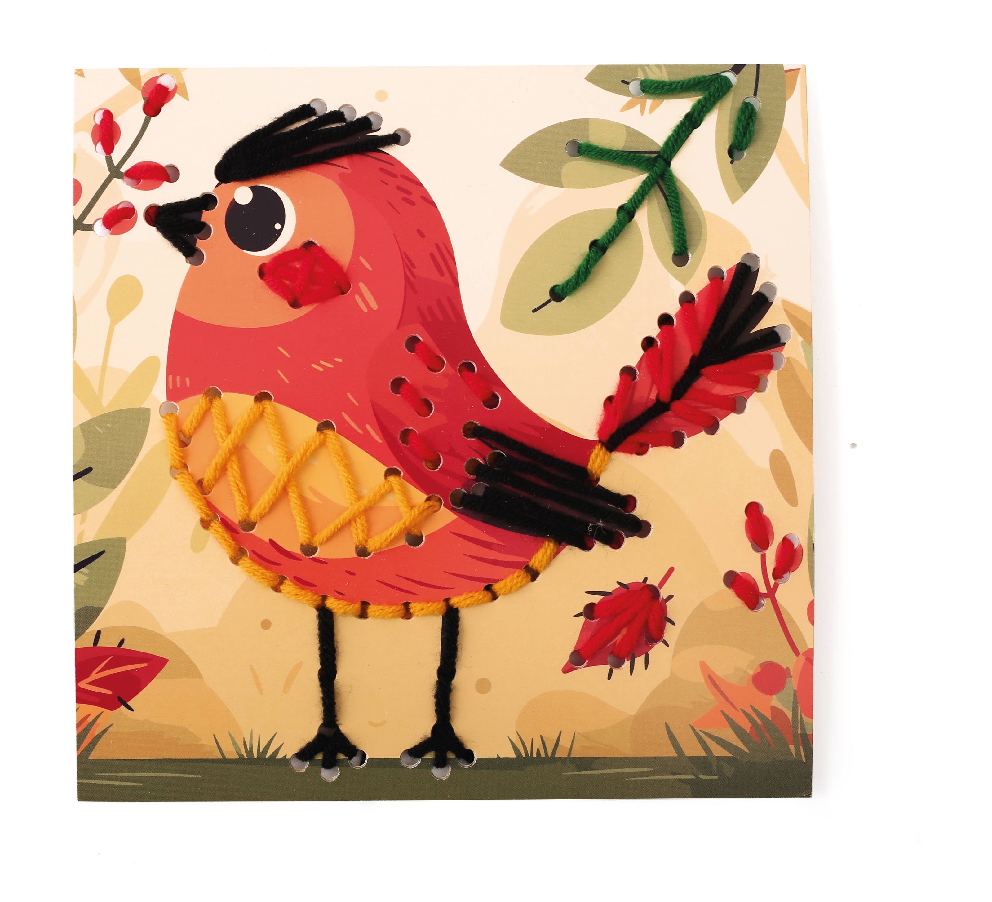 EMBROIDERY CARDS FOREST