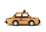 3D WOOD MODEL TAXI VEHICLE