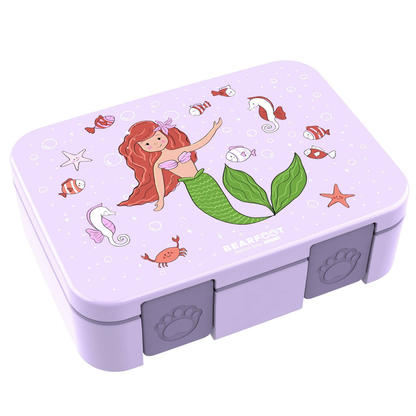 BEARFOOT Bento Box COMPACT Lunch Box 1000ml Kids