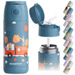 BEARFOOT Thermo Water Bottle Mermaid 350 ml Kids | Beetles & Bugs
