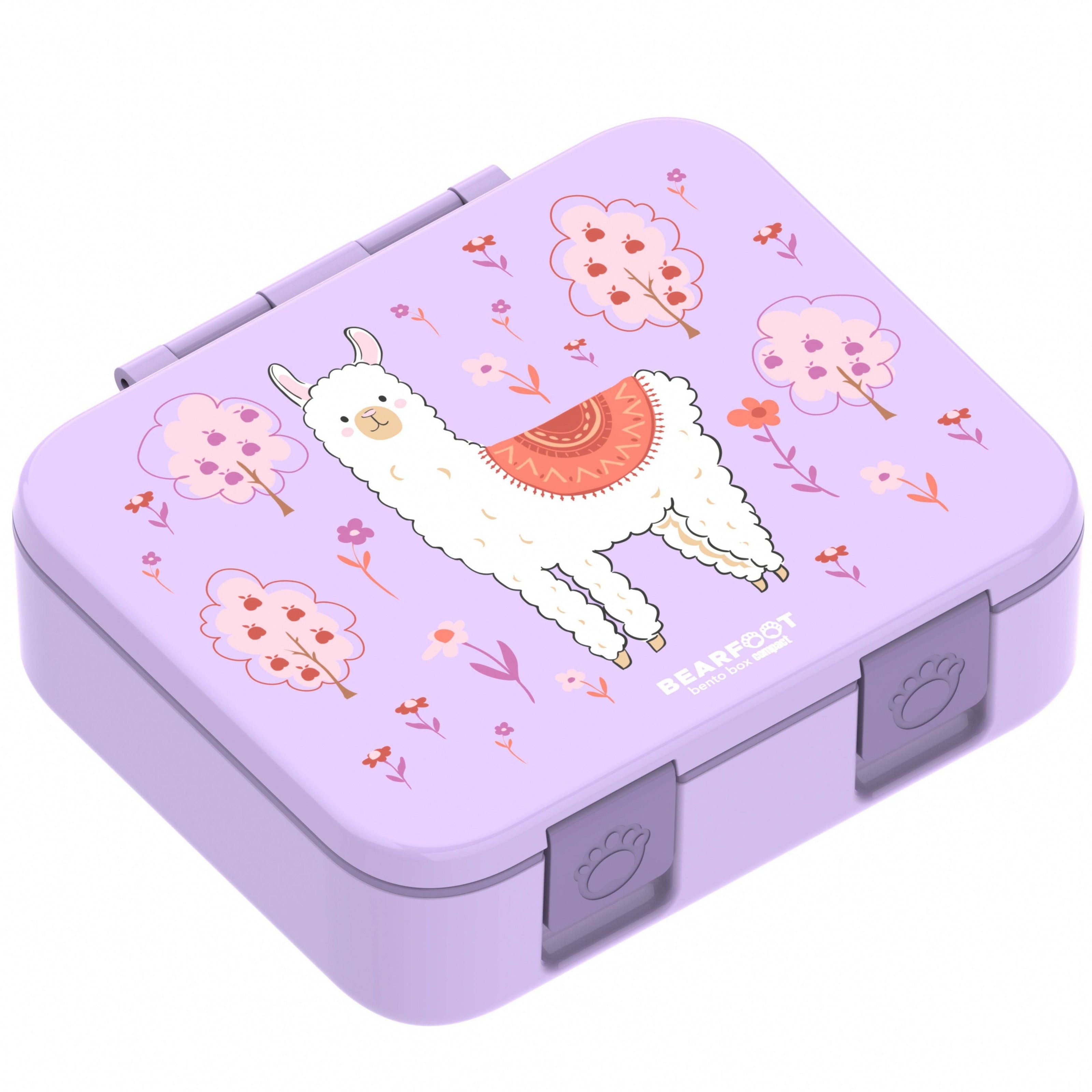 BEARFOOT Bento Box COMPACT Lunch Box 1000ml Kids