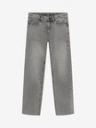 INDIAN BLUE JEANS Boys Wide Loose Fit Grey Jeans Light Grey Denim