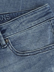 INDIAN BLUE JEANS Boys Wide Loose Fit Blue Jeans Medium Denim
