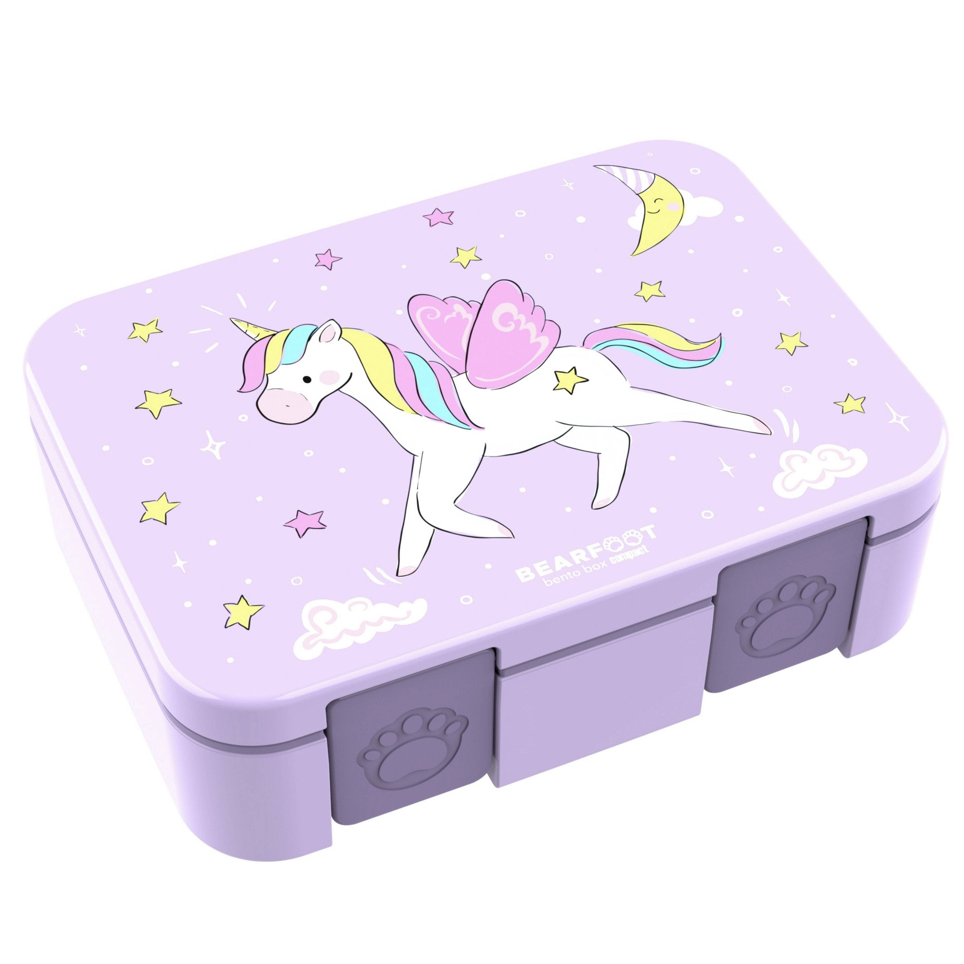BEARFOOT Bento Box COMPACT Lunch Box 1000ml Kids