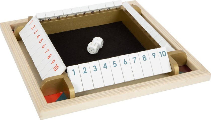 Shut the Box Dice Game 