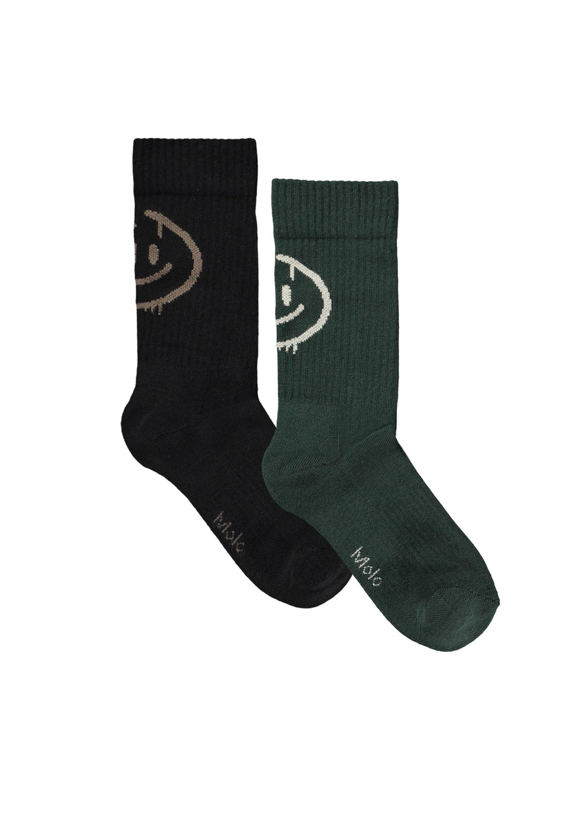 MOLO Norman Socks Taxus Black