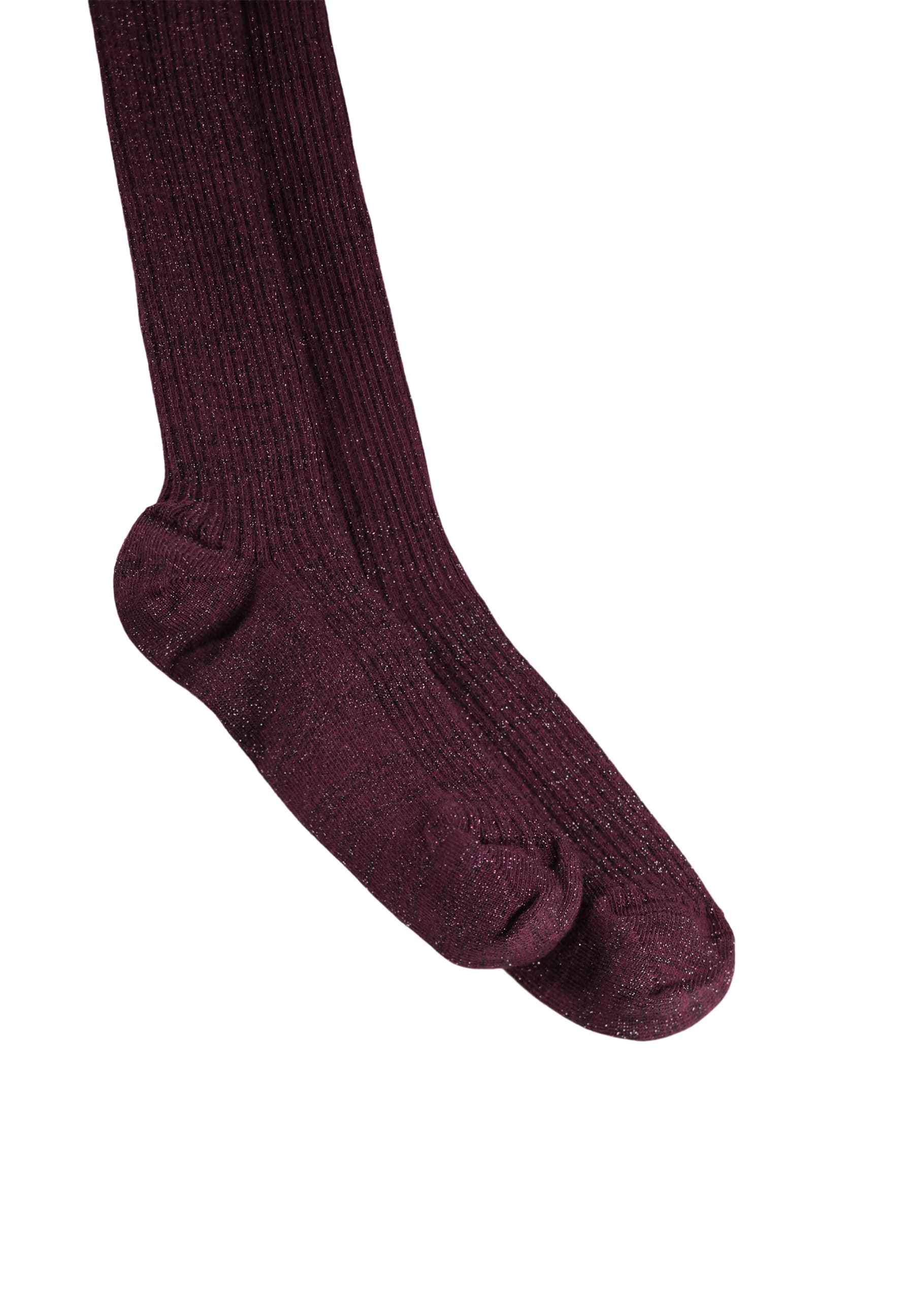 MOLO Glitter Rib Tights Tights Forestberry