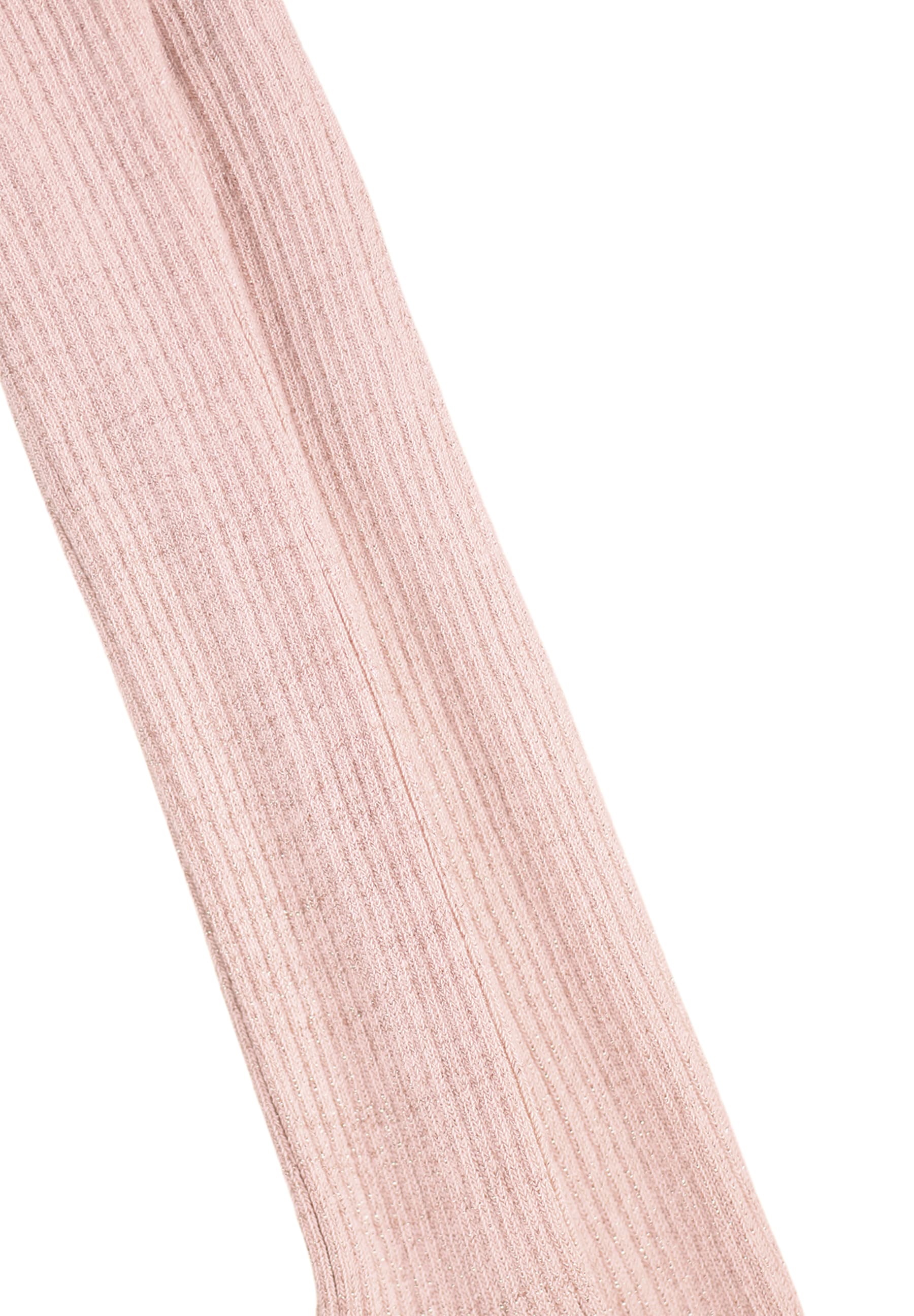 MOLO Glitter Rib Tights Petal Blush