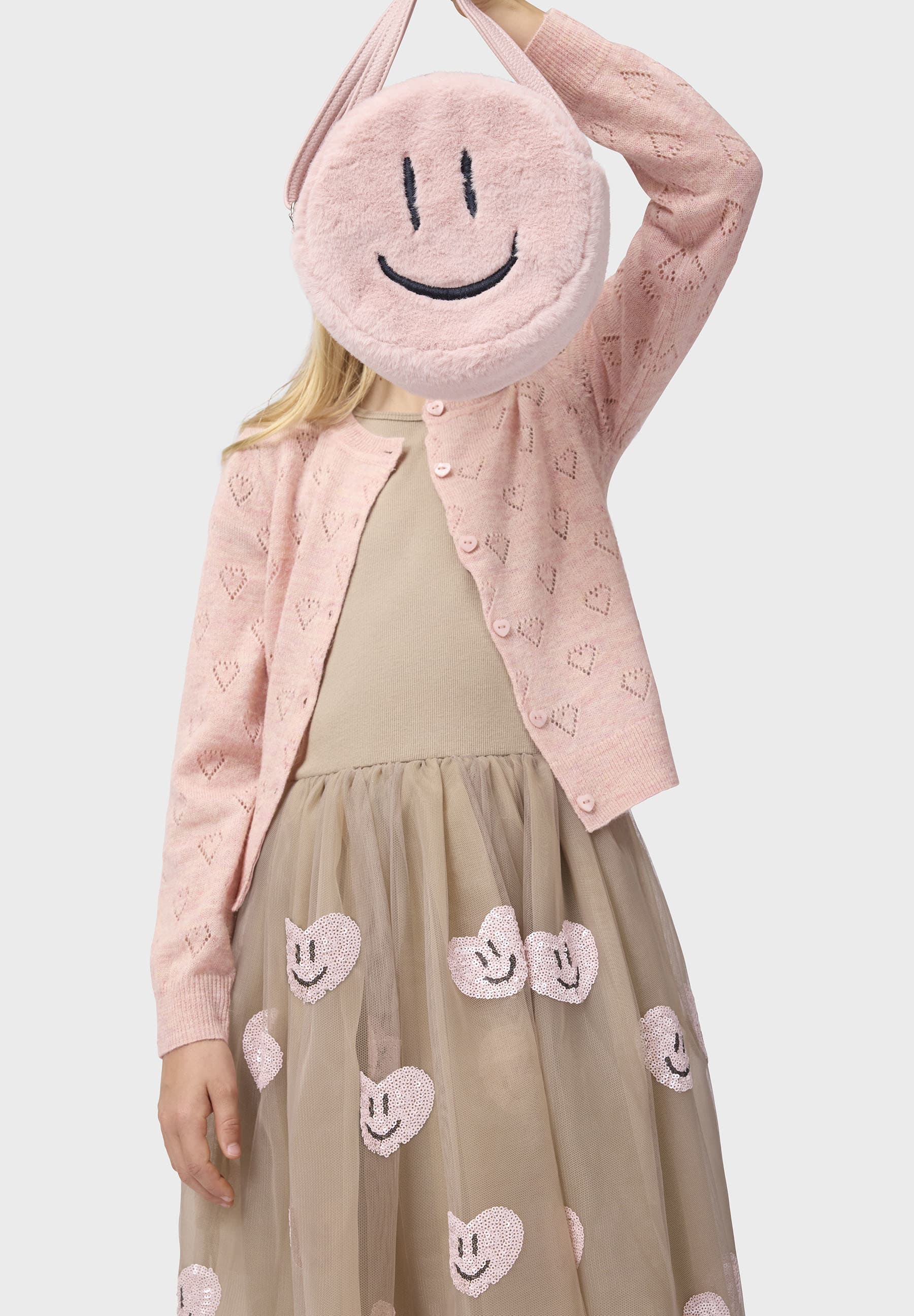 MOLO Fluffy Bag Handbag Petal Blush