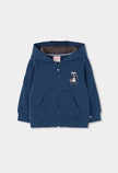 BOBOLI Boys Fleece Jacket -BCI Intense Blue