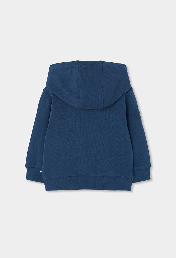 BOBOLI Boys Fleece Jacket -BCI Intense Blue