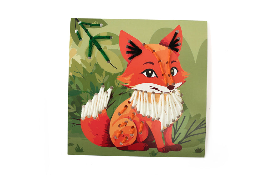 EMBROIDERY CARDS FOREST