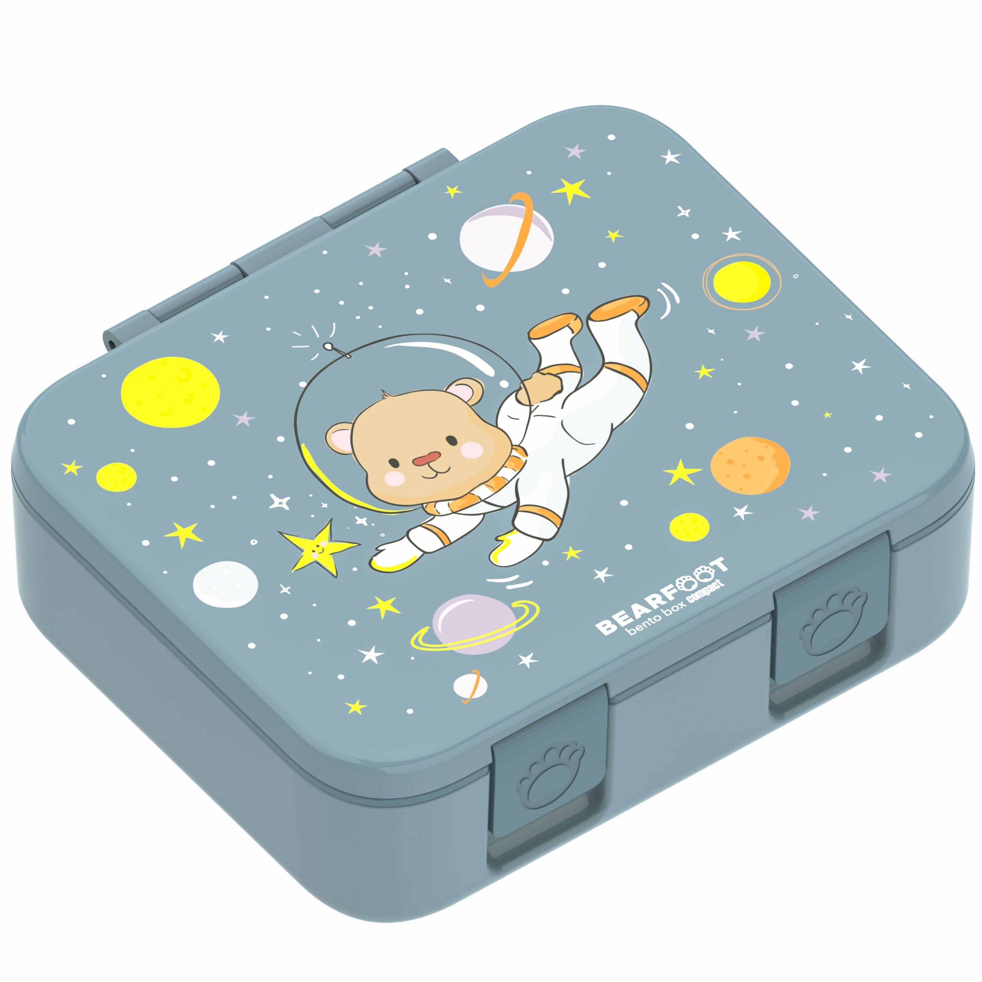 BEARFOOT Bento Box COMPACT Lunch Box 1000ml Kids