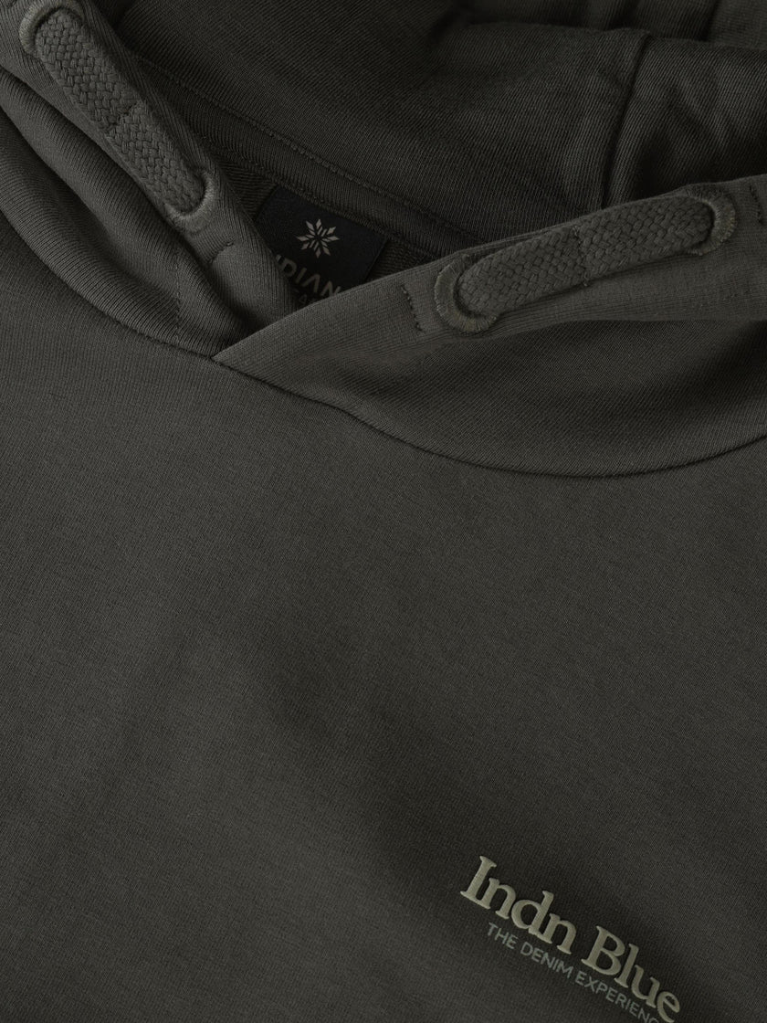 INDIAN BLUE JEANS Boys Hoodie Indian Brushed Dust Army