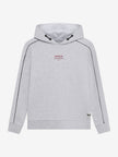 INDIAN BLUE JEANS Boys Hoodie Chest And Backprint Fresh Grey Melange