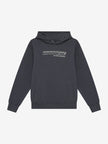 INDIAN BLUE JEANS Boys Loose Fit Hoodie Chest Brush Mid Grey
