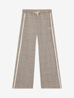 INDIAN BLUE JEANS Girls Pants Extra Wide Check Humus