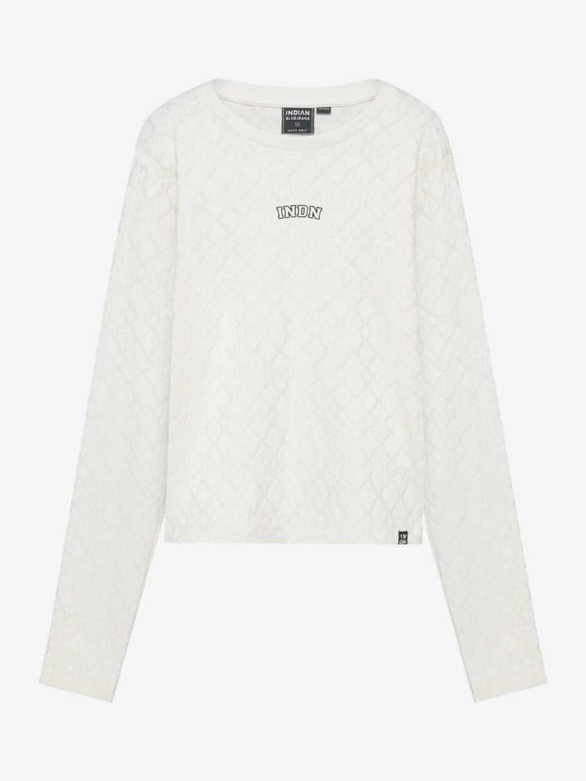 INDIAN BLUE JEANS Girls Longsleeve Fitted Cloud