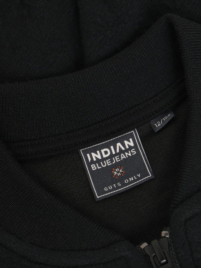 INDIAN BLUE JEANS Girls Jacket Fancy Black