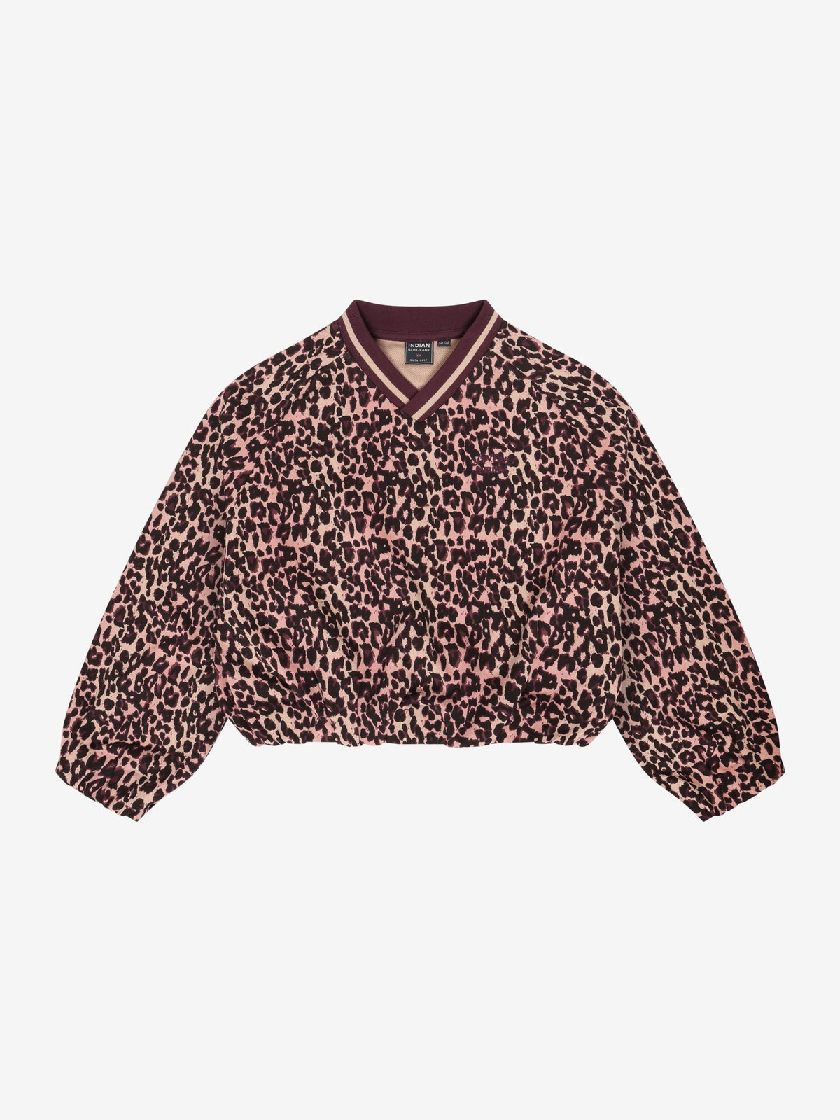 INDIAN BLUE JEANS Girls Sweater Leopard Fig
