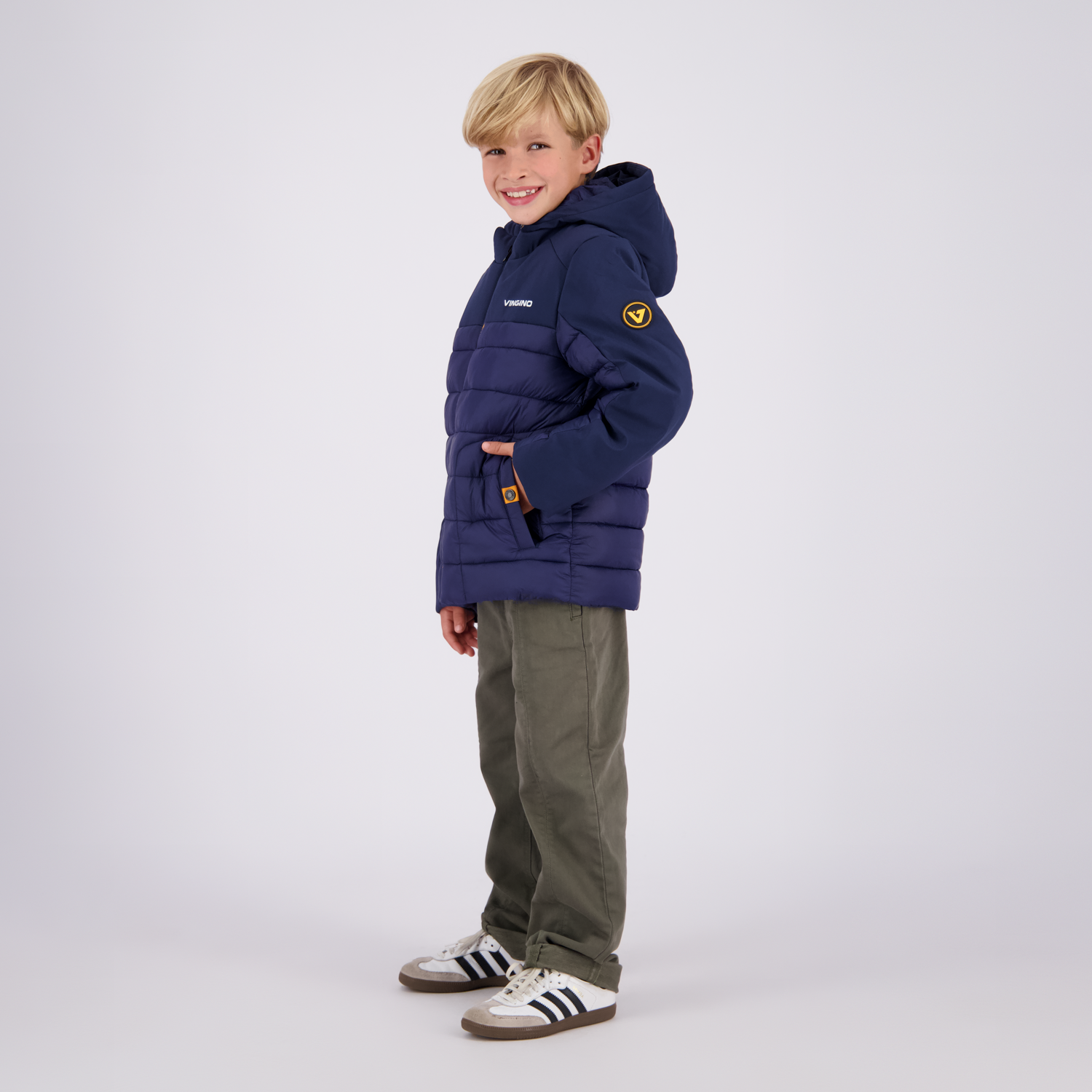 VINGINO Boys Jacket Outdoor Tybri Dark Blue