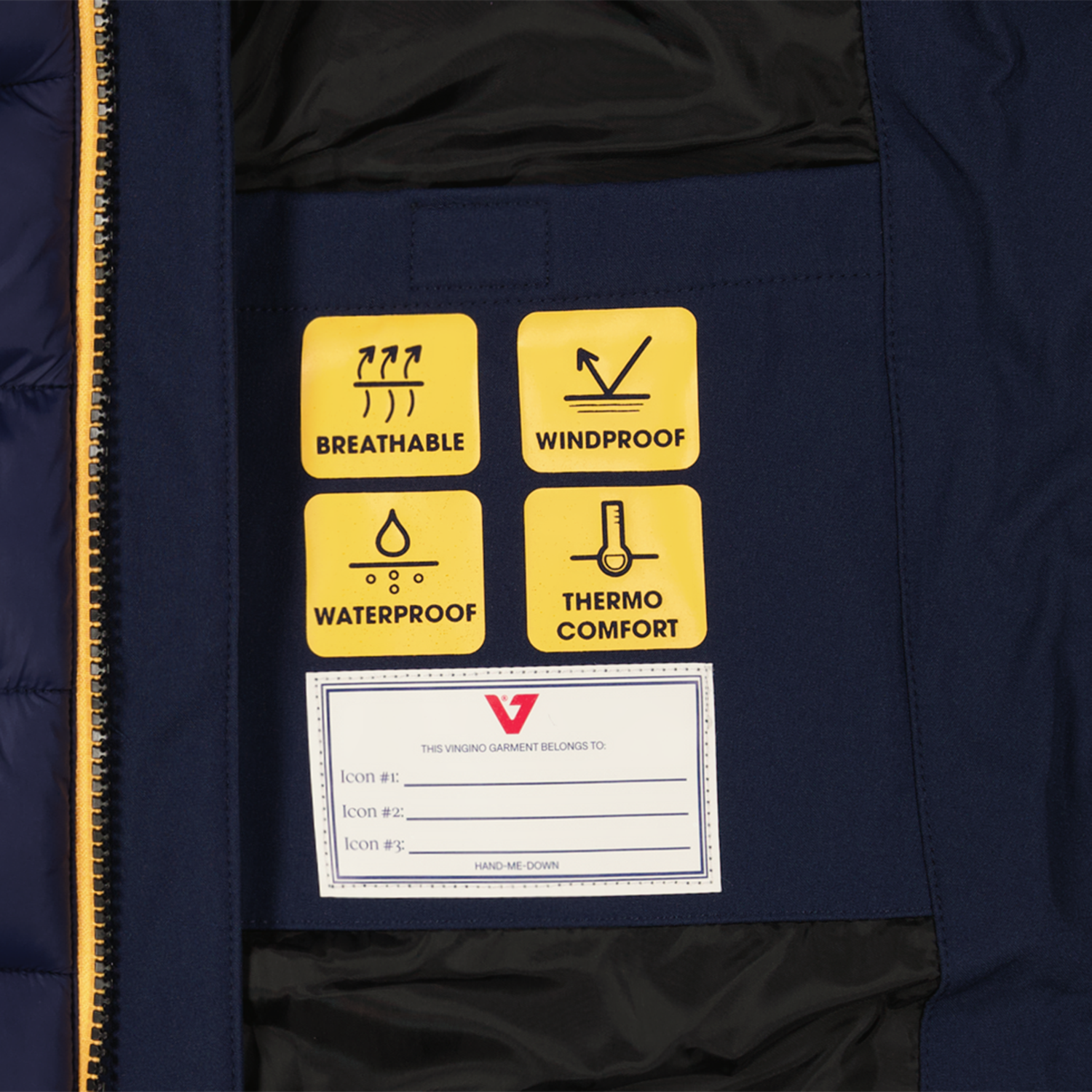 VINGINO Boys Jacket Outdoor Tybri Dark Blue